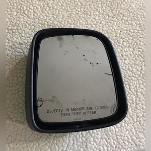 Jeep Wrangler Manual Side View Folding Mirror RH Right Side Passenger 010735 OEM